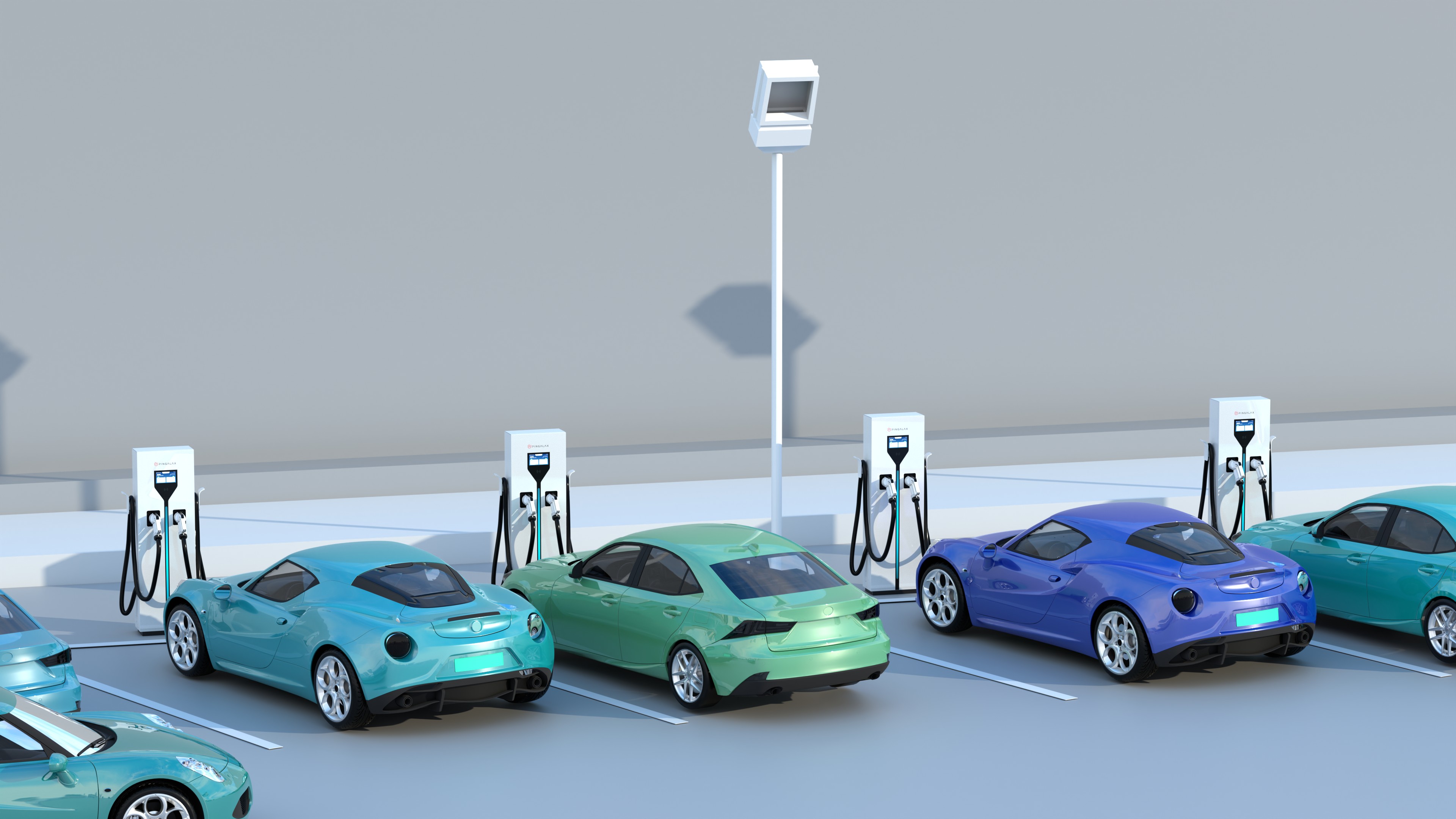 Fleet charging station