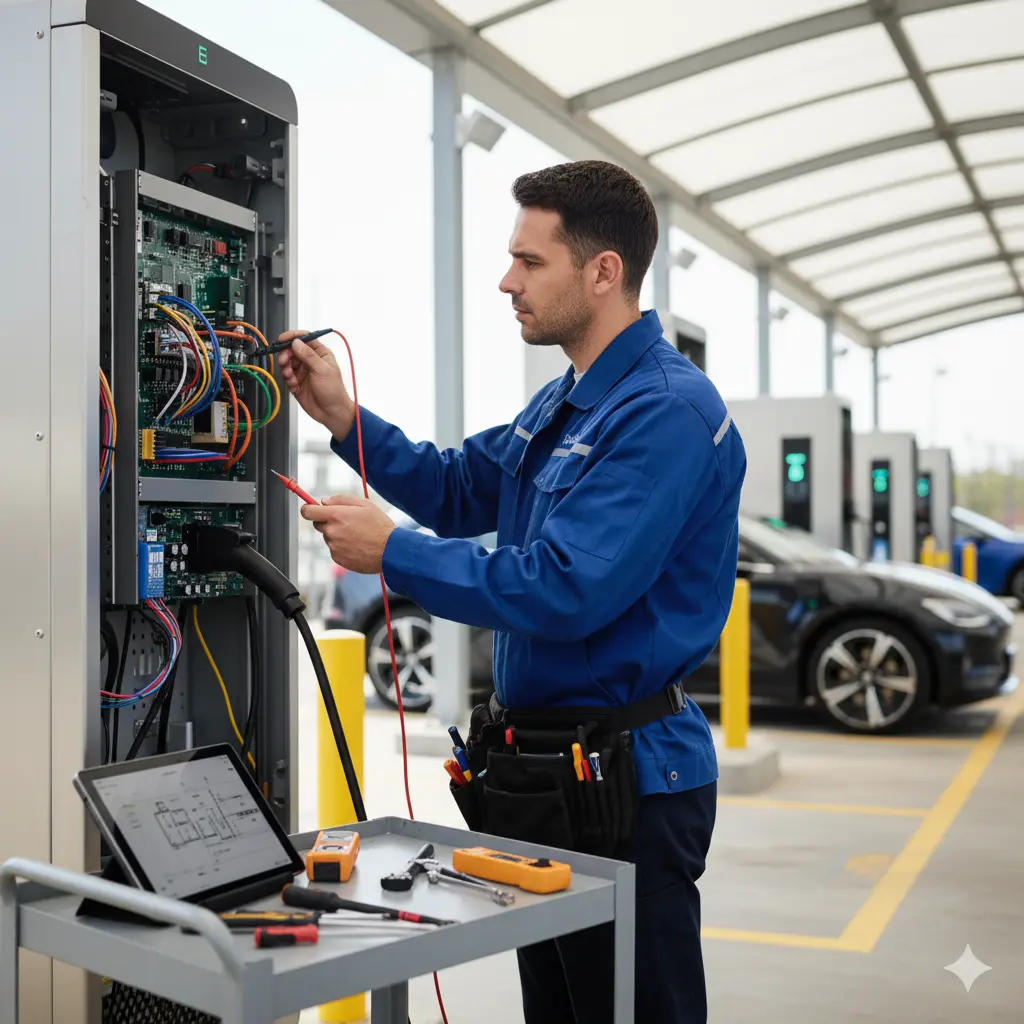 EV Charging Stations on Power Poles: A New Solution for Urban Drivers